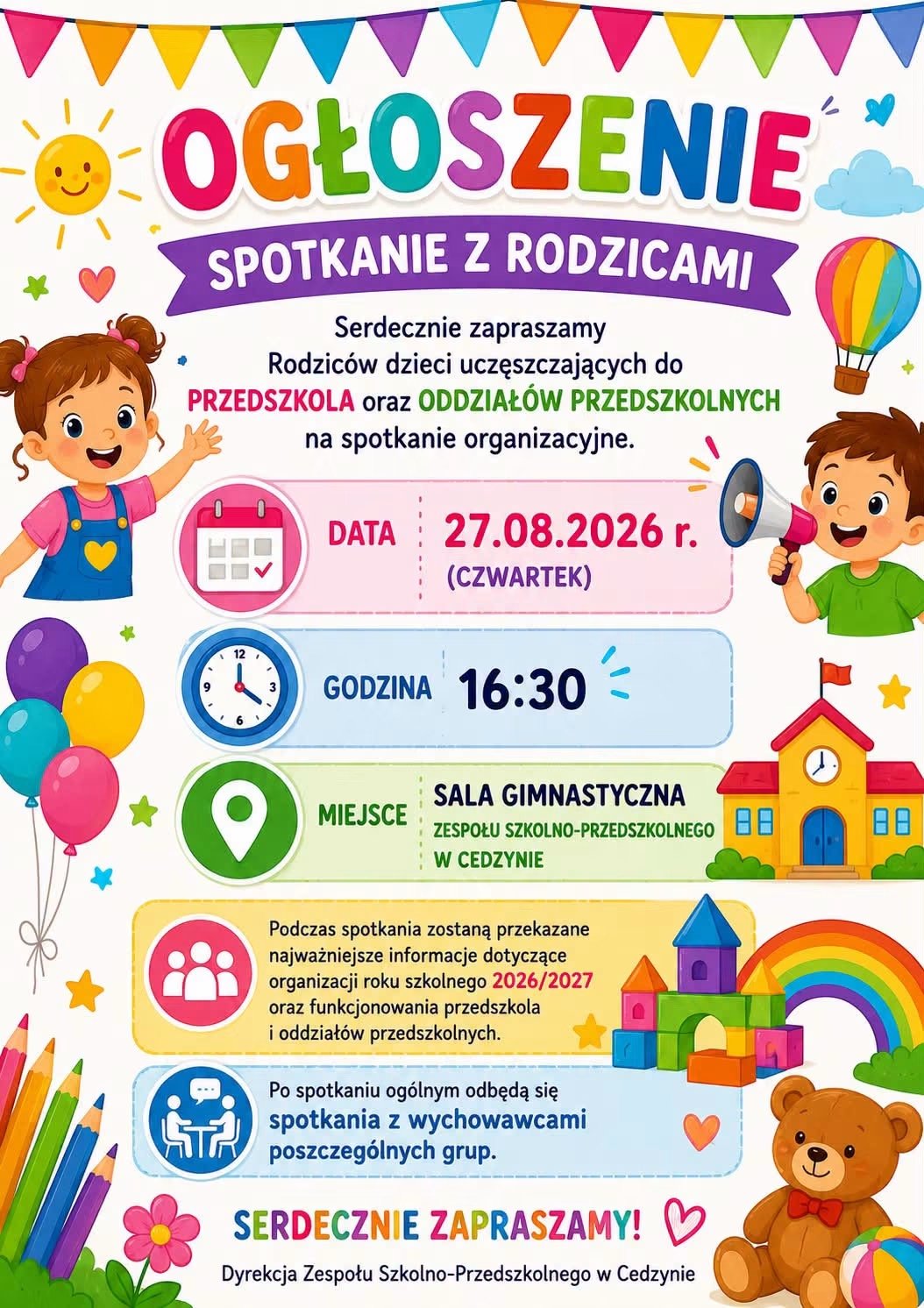 Spotkanie z Rodzicami